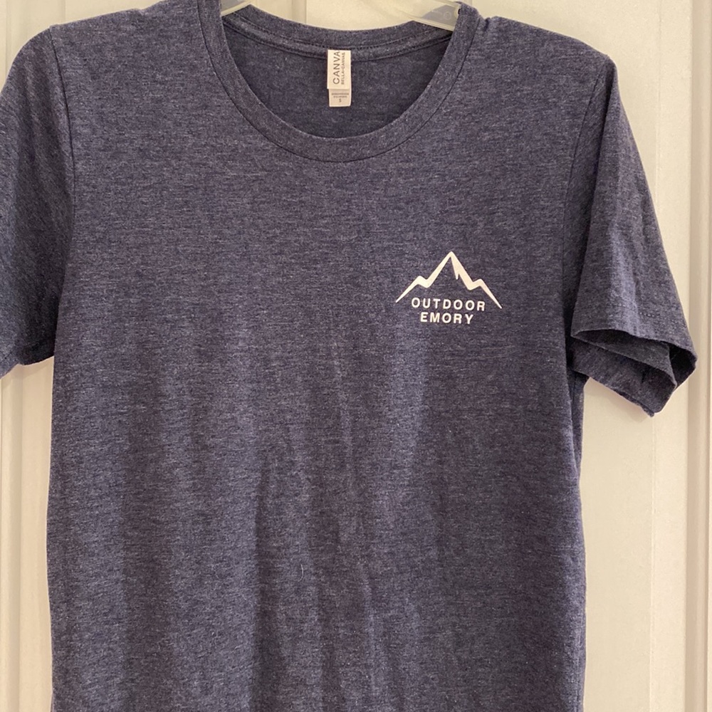 OUTDOOR Camping Graphic crew neck short sleeve T shirt EMORY University